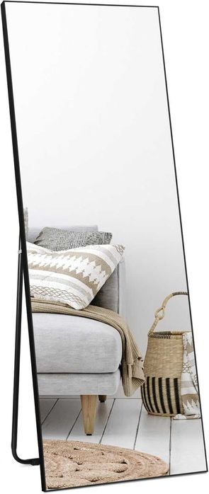 Nowe stojące lustro / lusterko / 40x150CM / HORLIMER / czarne !R196!