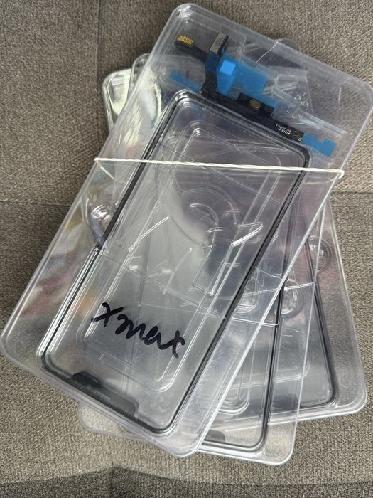 Скло сенсор для айфон переклейка дисплея запчастини xr 11 xs max 6/7/8