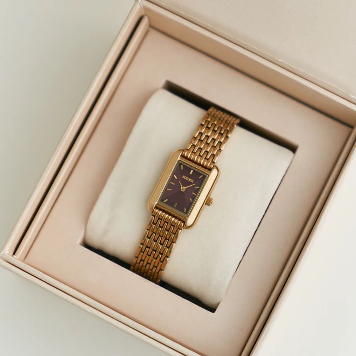 Годинник Burker Olivia Petite Gold Burgundy