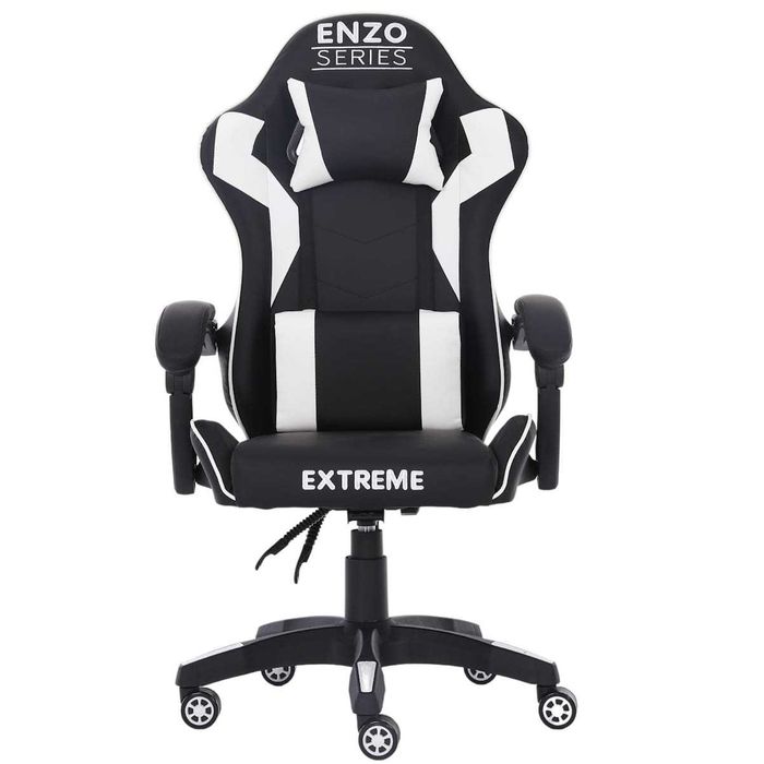 Extreme ENZO White Fotel Gamingowy dla Gracza