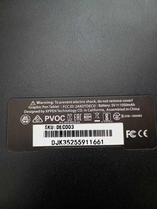 XP-PEN Deco 03 графический планшет (без пера и кабелей

Продаю графич