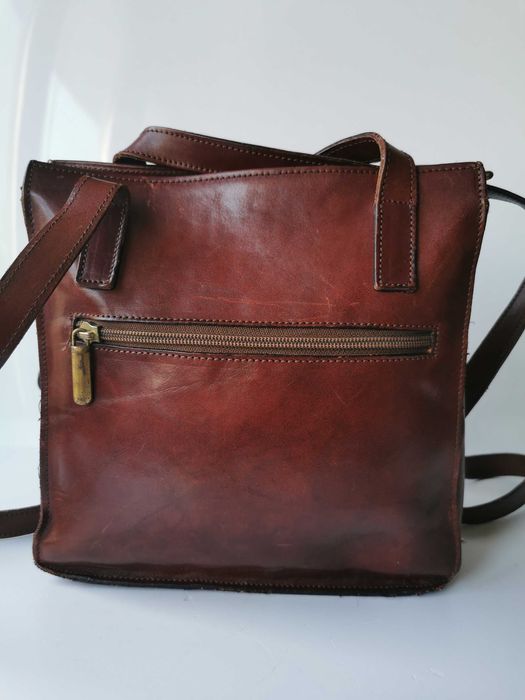 włoska torebka Pettinati skóra naturalna