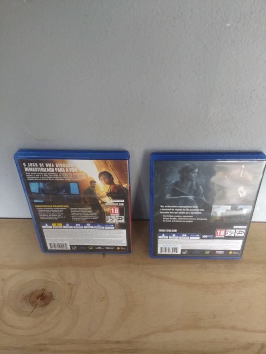 PS4 Jogo The Last Of US remastered e Parte 2 completo