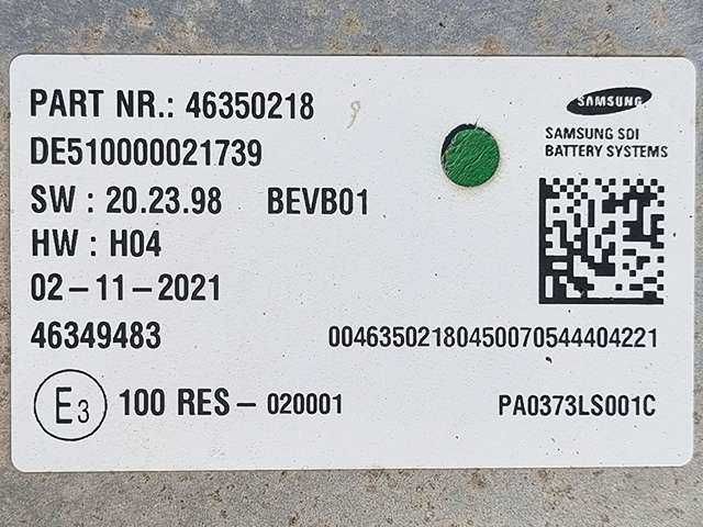 Bateria Fiat 500 2021