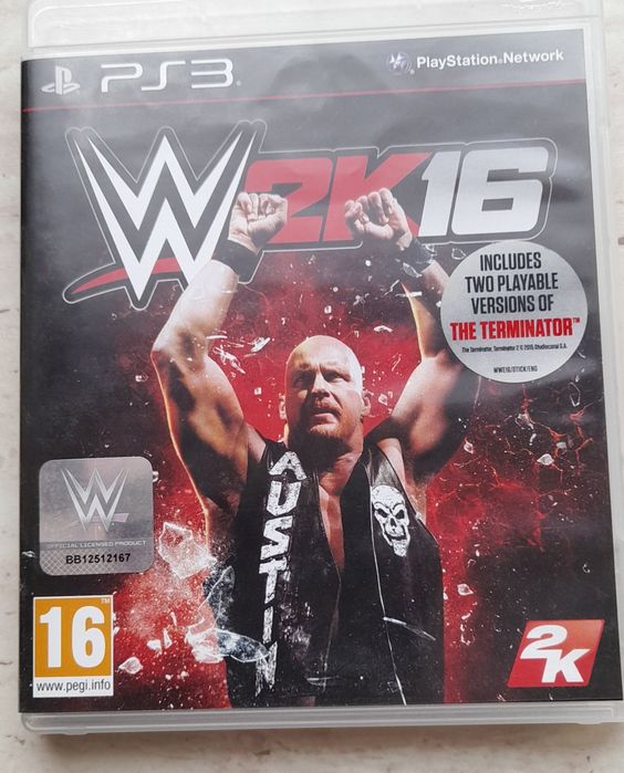 Gra  W2K16 na  PlayStation PS3