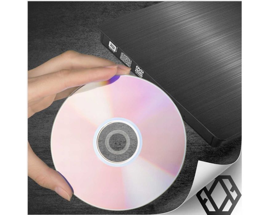 Napęd Zewnętrzny CD-R DVD USB do Laptopa Czytnik DVD Płyt Przenośny