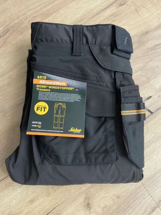Darmowa dostawa 50 Spodnie 6515 windstoper sw czarne