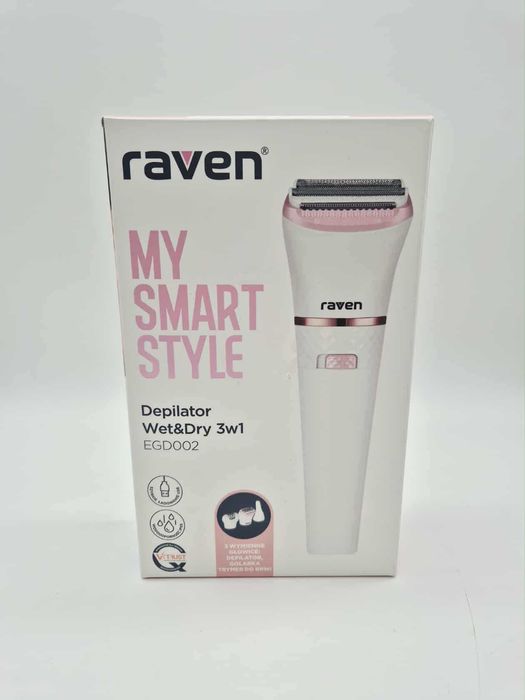 Depilator 3w1 Golarka RAVEN EGD002