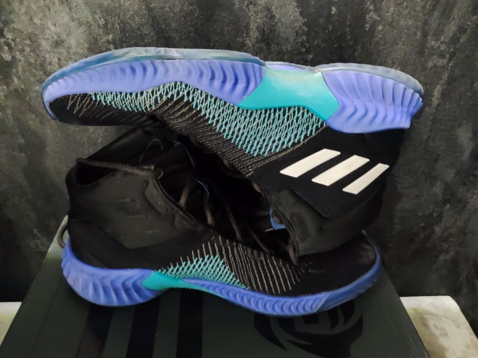 Adidas Pro Bounce Czarne do kosza lifestyle 47 1/3 30,5cm