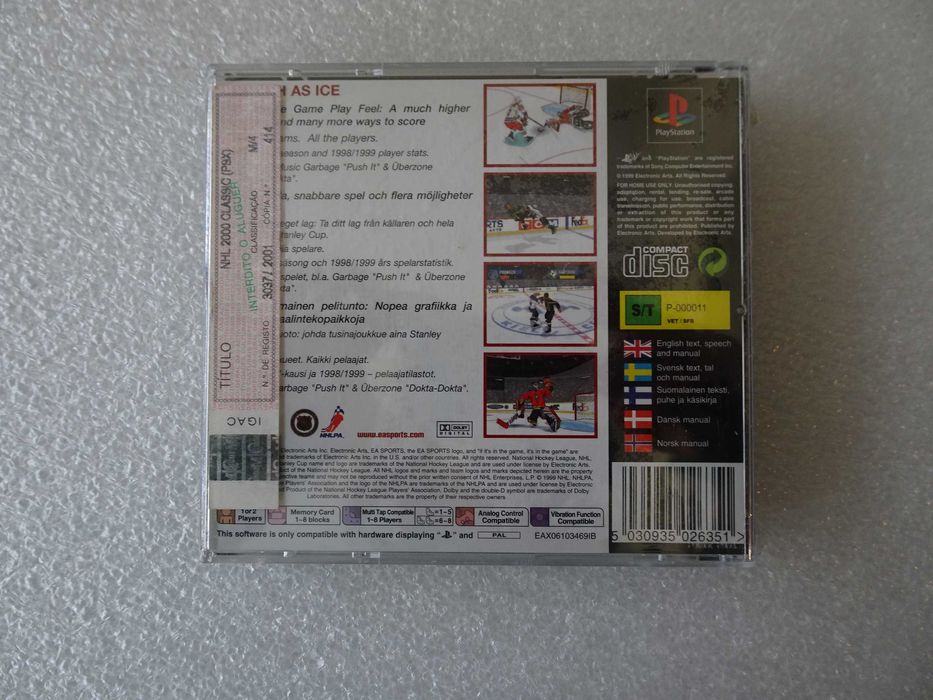 Jogo Playstation 1 - PS1 - NHL 2000 (selado)