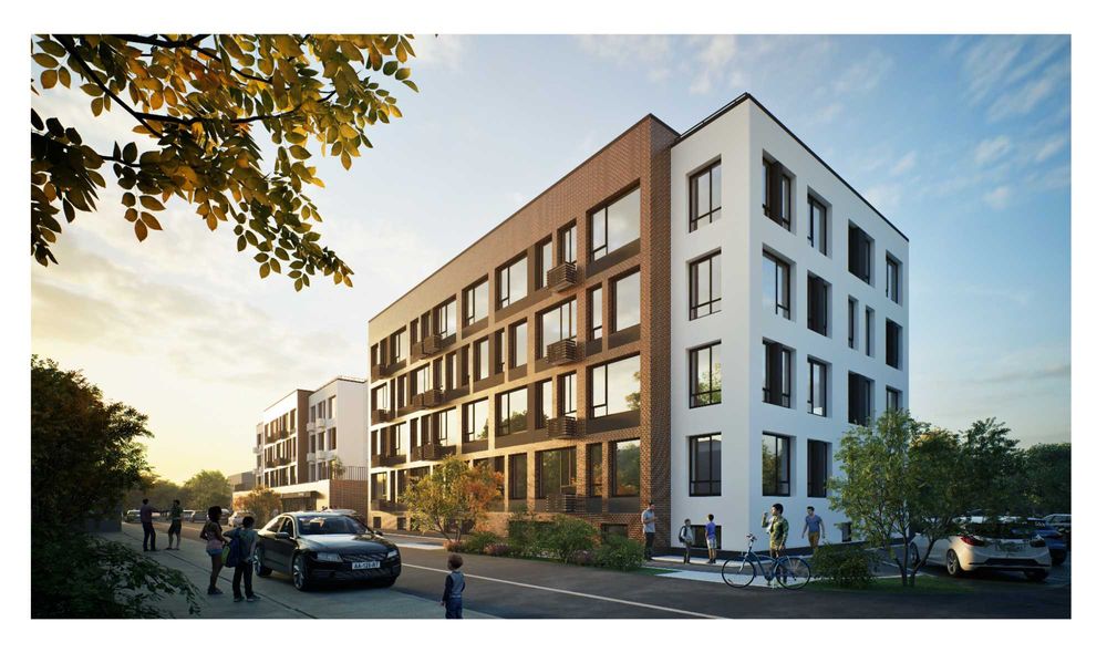 БЕЗ% 2-кімнатна квартира від забудовника. ЖК з ліфтом 20 хв від метро