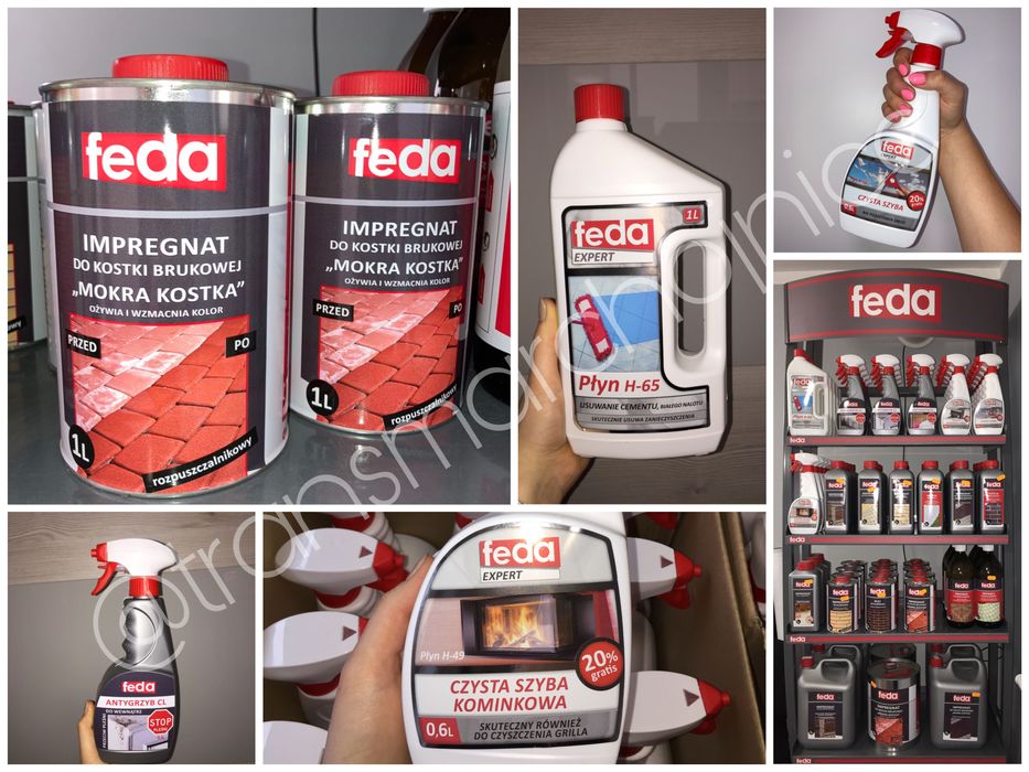 FEDA Impregnat do kostki brukowej, chemia domowa i budowlana