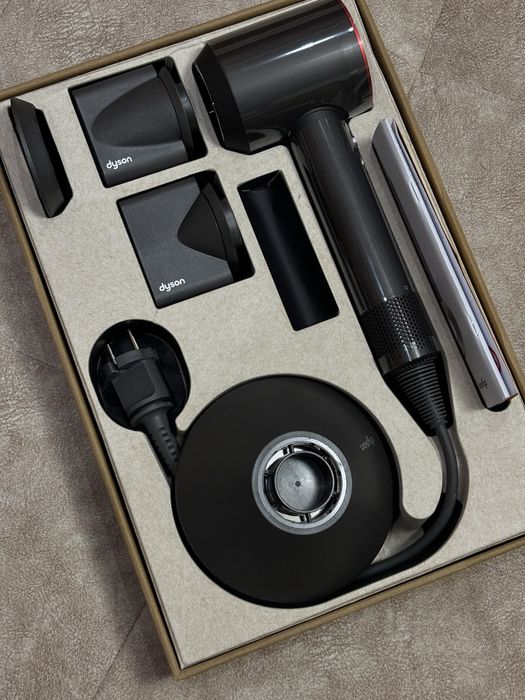 ‼️НИЗЬКА ЦІНА ‼️ Фен для волосся Dyson Supersonic HD03 Iron\red