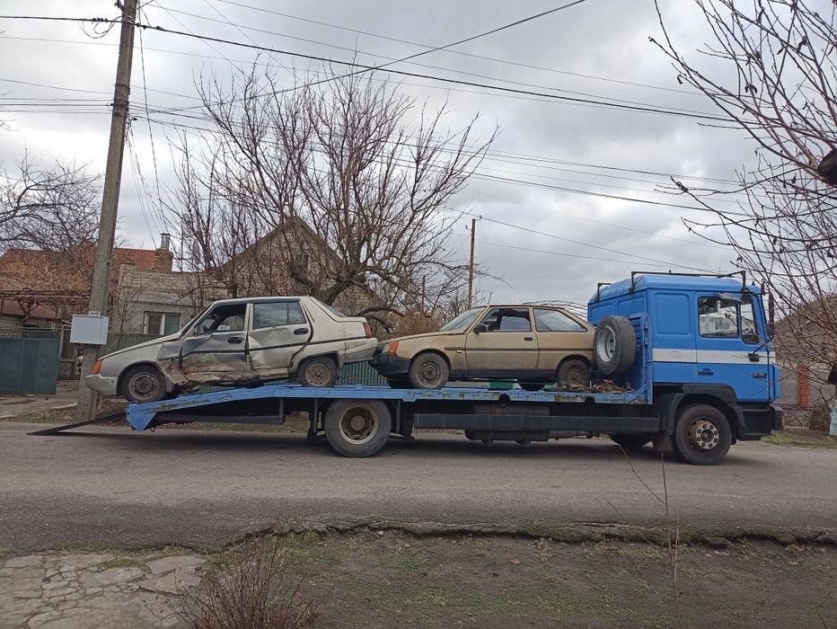 Євакуатор Ман на пневмоходу