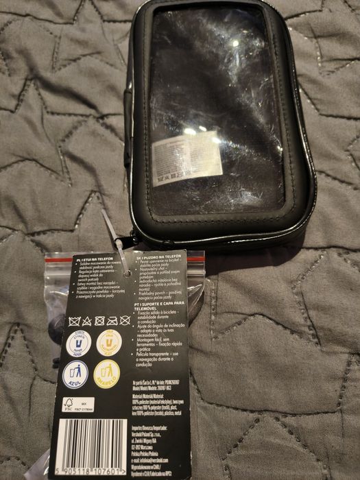 Etui na telefon mocowane do roweru