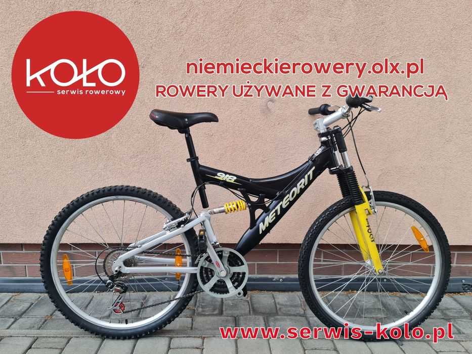 Rower górski MTB METEORIT koła 26 SHIMANO okazja aluminium rabat