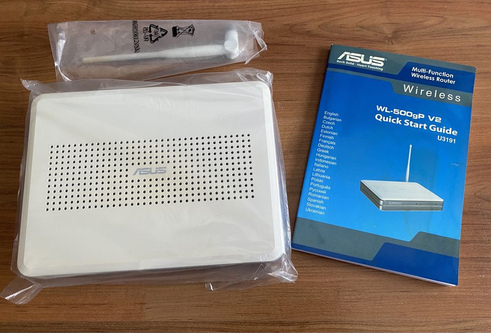 Vendo Router Asus WL-500gP V264729490345859122