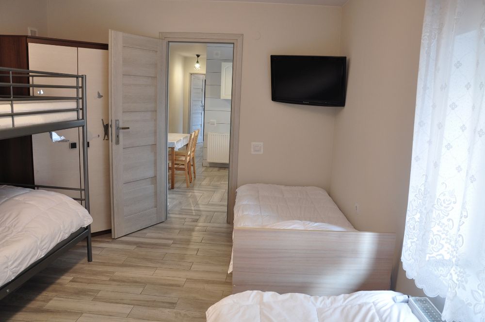 Pokój 3 lub 4 osobowy 700 od osoby