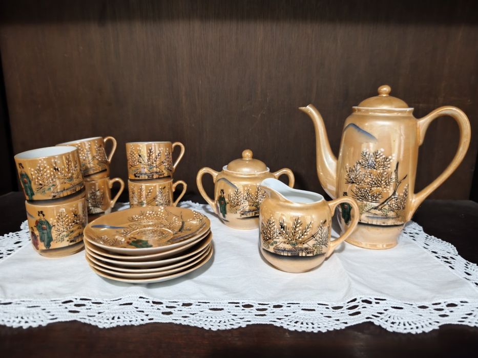 Serviço de café chinês