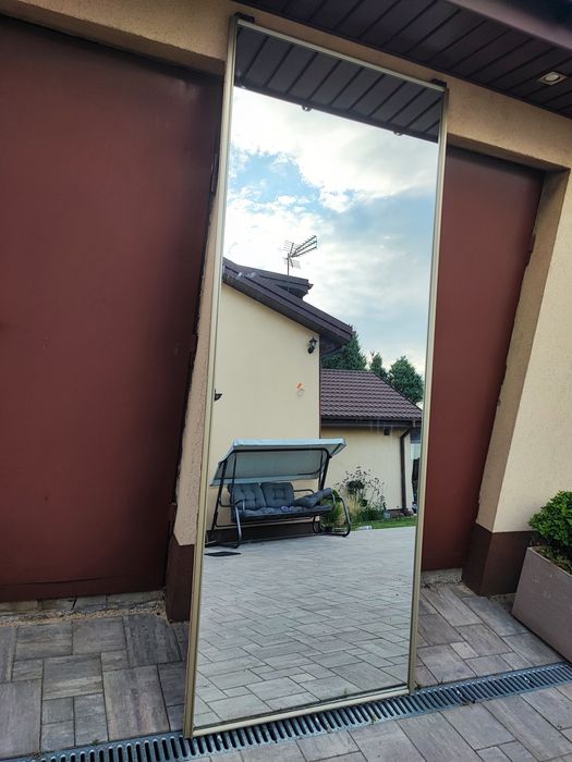 Drzwi lustro przesuwane do szafy 3 szt