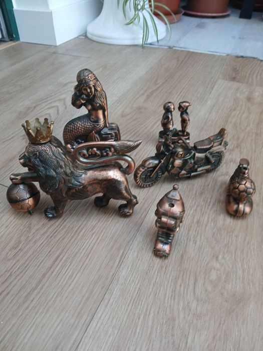 Isqueiros Vintage em Metal Estilo Bronze ( conjunto ou individual)- Lote ou Individual