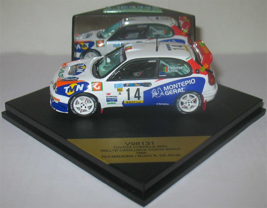Vitesse - Toyota Corolla WRC -10º Rally da Catalunha 1998- Rui Madeira