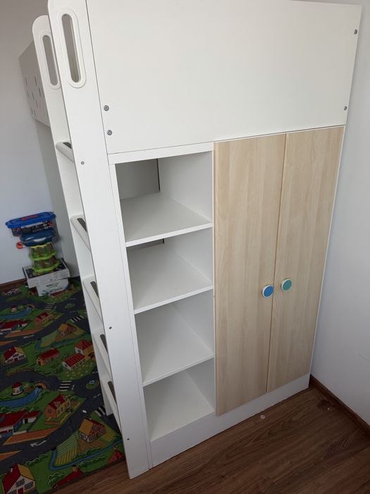 Łóżko piętrowe Ikea Smastad
