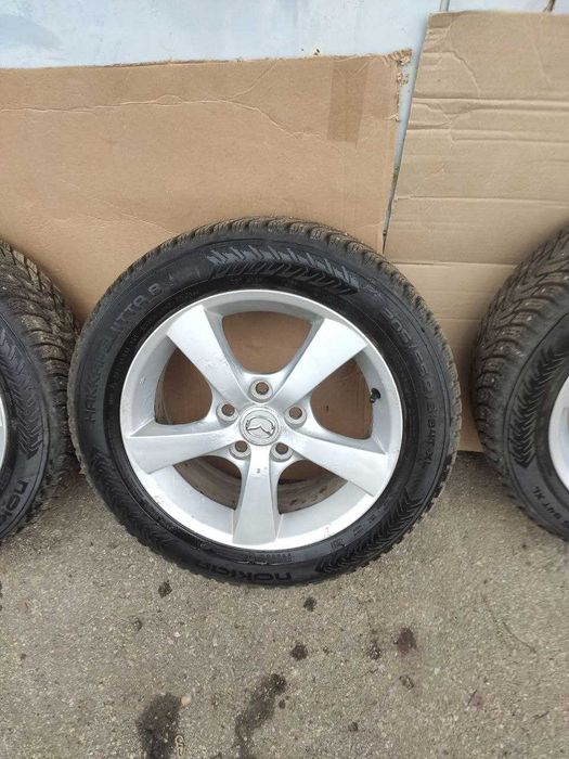 Комплект зимних колес R16 (Hakkapeliitta 8) на дисках Mazda 3, 5x114.3