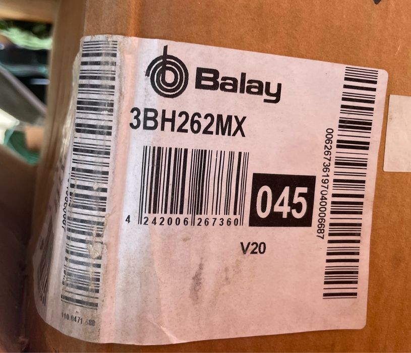 Exaustor Balay novo