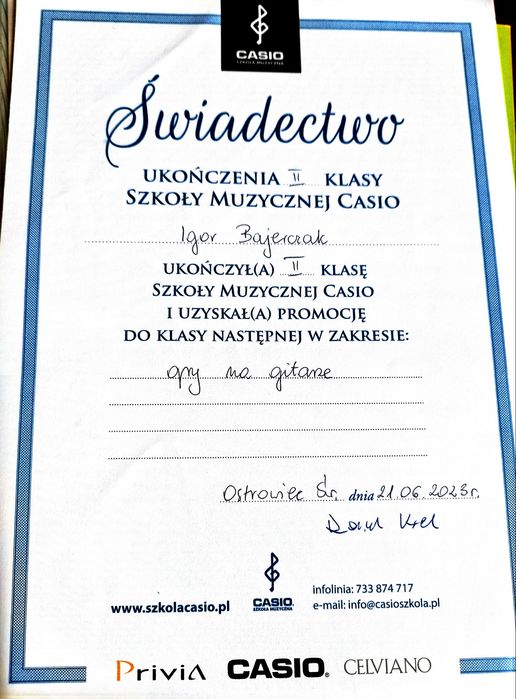 Nauka gry na na gitarze