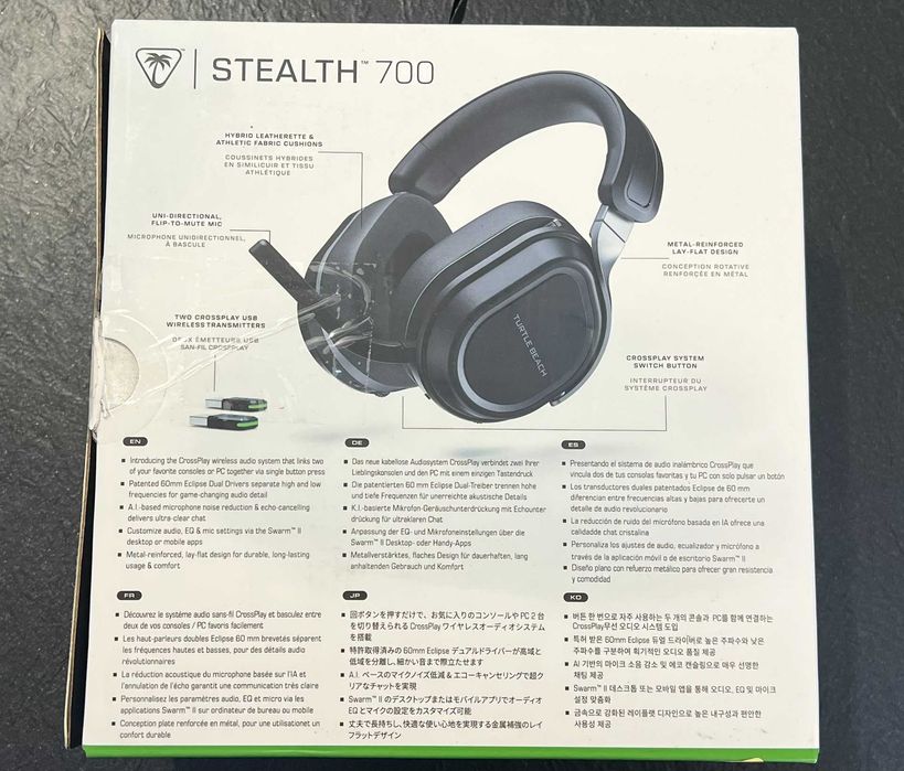 Słuchawki Bezprzewodowe Turtle Beach Stealth 700 Gen 3 Xbox PC PS5 Gaming