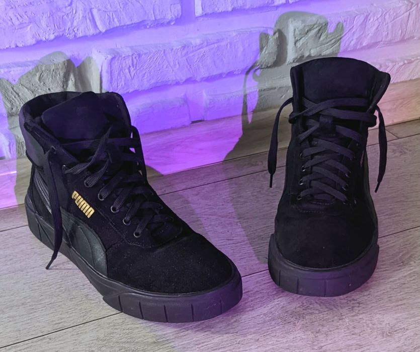 Чоловічі замшеві черевики в стилі puma