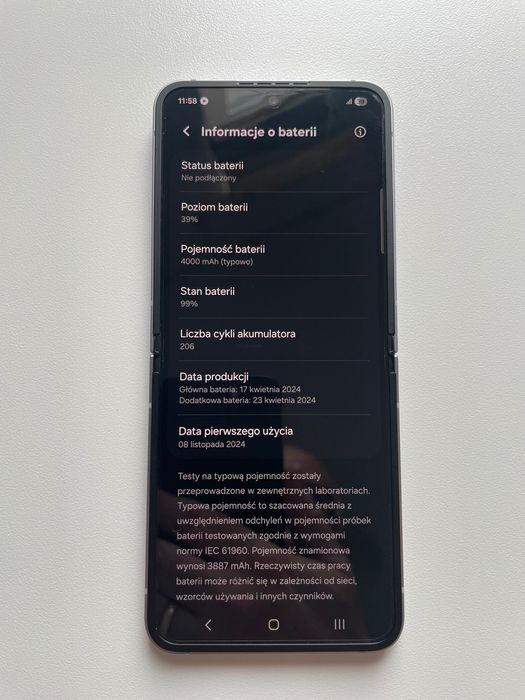 Telefon Samsung Galaxy Z Flip 6 i Galaxy Watch 6 gwarancja