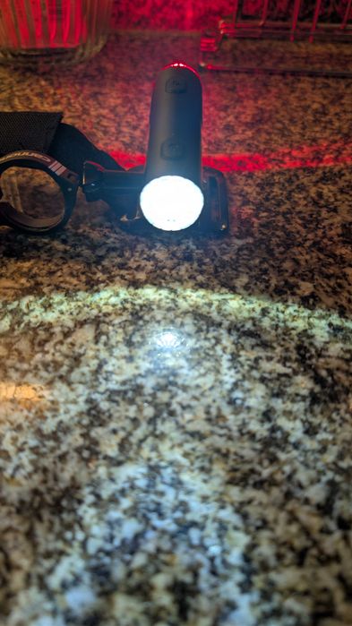 Lanterna dupla para capacete ENLEE