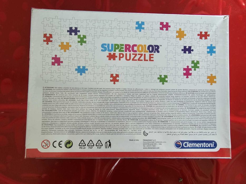 Pack 3 puzzles Clementoni NOVOS SELADOS!