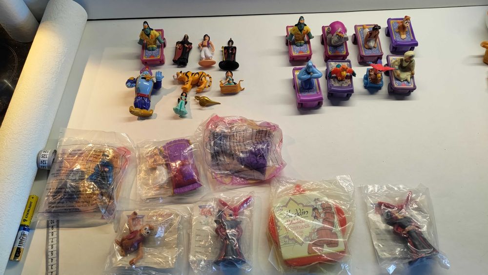 ALADDIN MCDONALD'S  1992 Burger King Disney аладін алладин хеппи мил