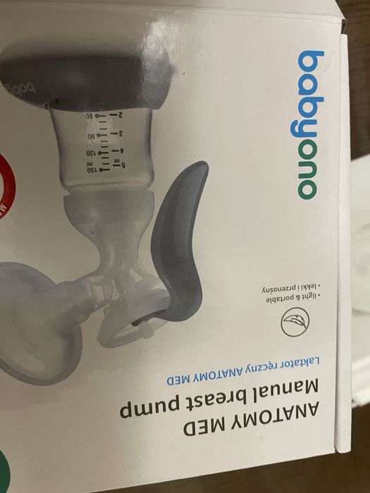 BabyOno молокоотсос ручной