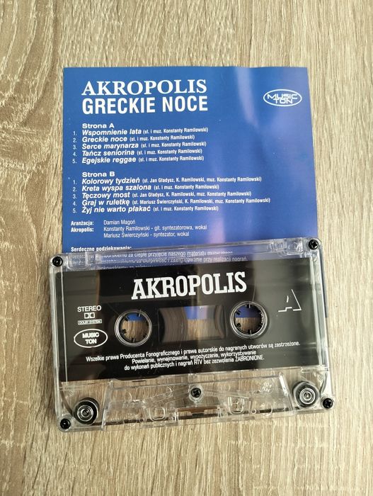 Kaseta magnetofonowa Akropolis