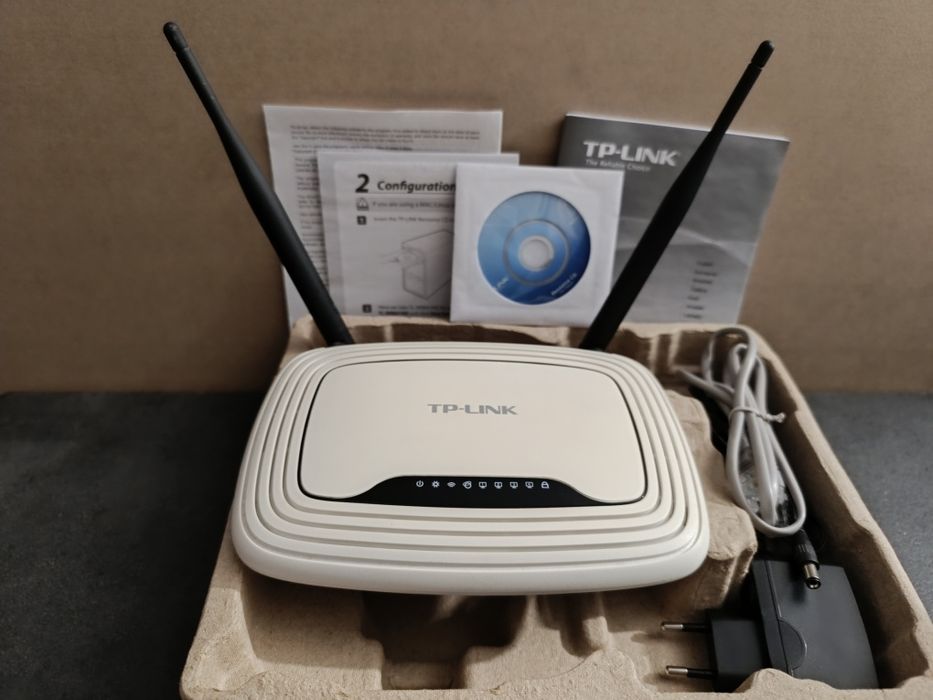 Router TP-LINK TL-WR841N komplet