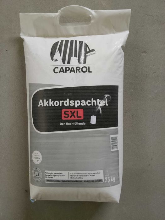Caparol  gładź Akordszpachtel 25,kg