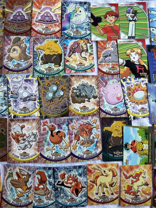 Pokemon Topps - conjunto cartas