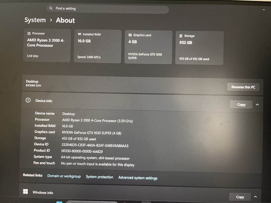 PC Gamer Ryzen 3 | GTX 1650 Super | 1TB SSD | 16GB RAM