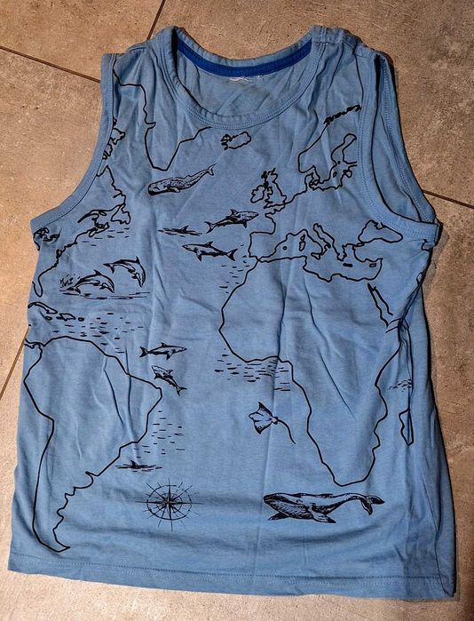 4x koszulka na lato + 2x T-shirt dla chłopca roz. 146