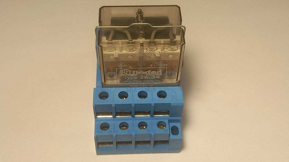 Контактор Finder 48В 12А 4 полюси, НЗ та НР контакти