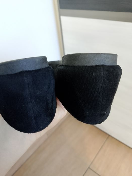 Baleriny zamsz 37