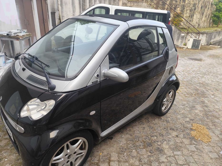 Smart fortwo cabrio 600 gasolina impecável (ler descrição)