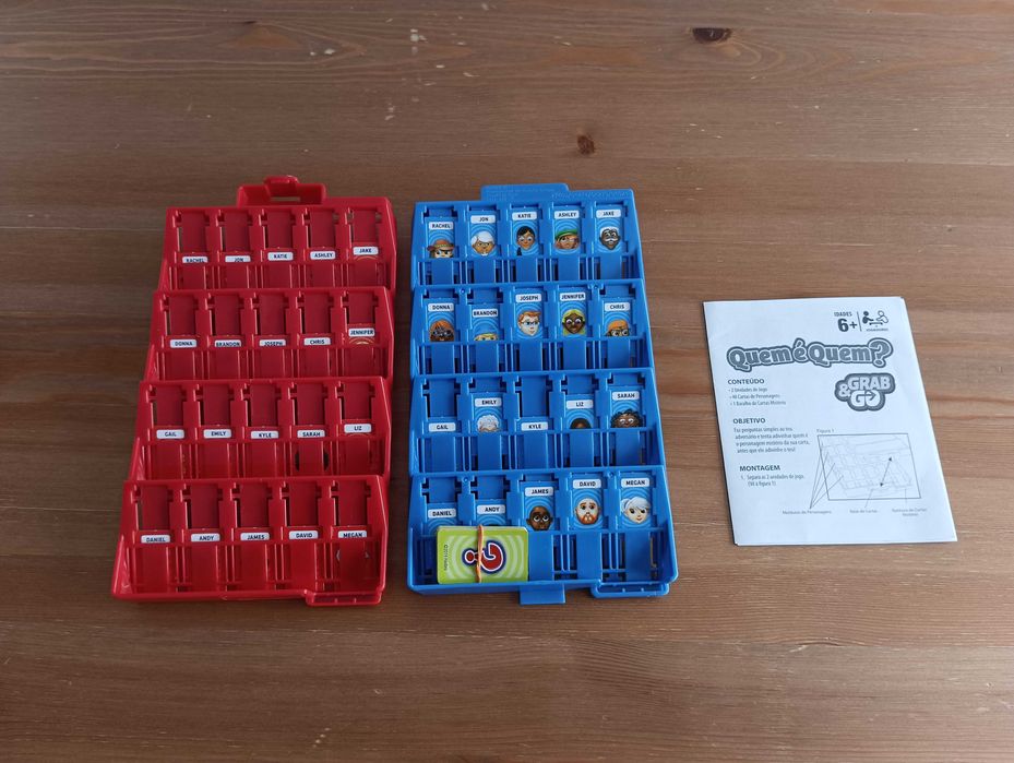 Jogo quem é quem viagem