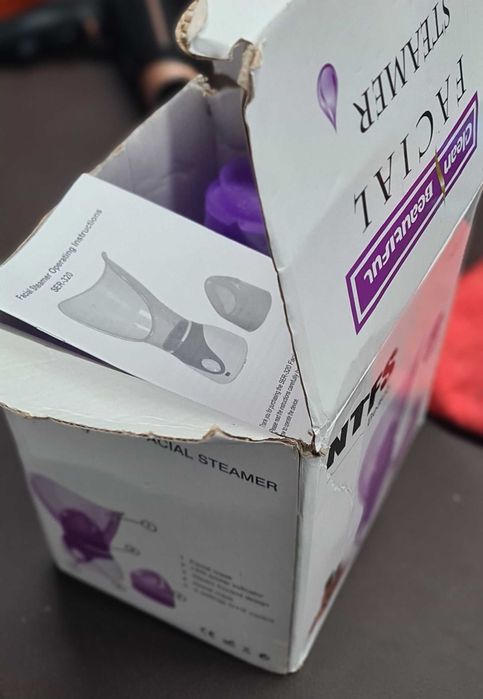 Inalador de vapor pessoal, sauna, vaporizador facial, hidratante