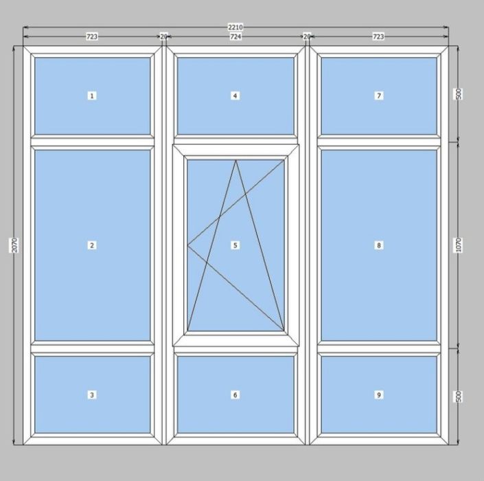 Металопластикова конструкція