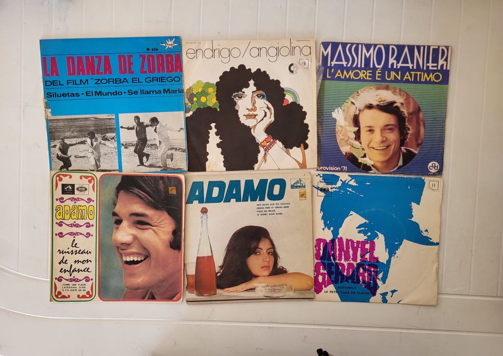 68 discos de vinil